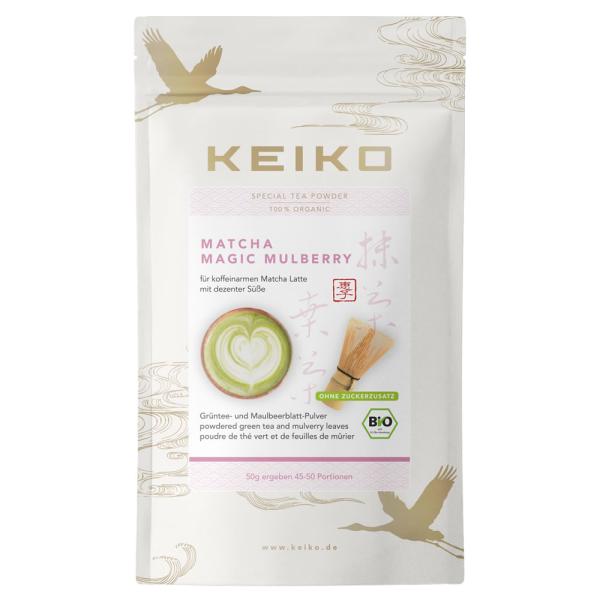Keiko  Matcha Magic Mulberry - Bio Matcha mit Maulbeerblattpulver